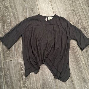 Girls Joyfolie gray dress swing top blouse winter size 12 never worn